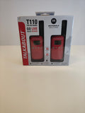 Motorola Talkabout T110 Two-Way Radios – 2 Pack
