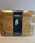 3-Piece Bamboo Cutting Board Set – Assorted Sizes