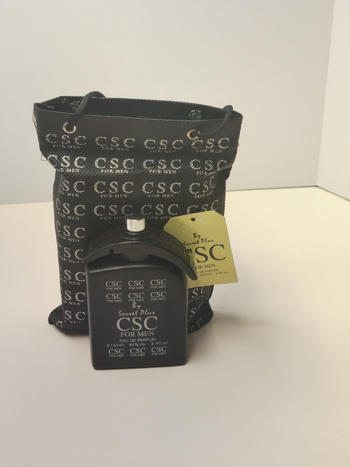 Secret Plus CSC for Men Eau de Parfum with Gift Bag – 3.4 oz