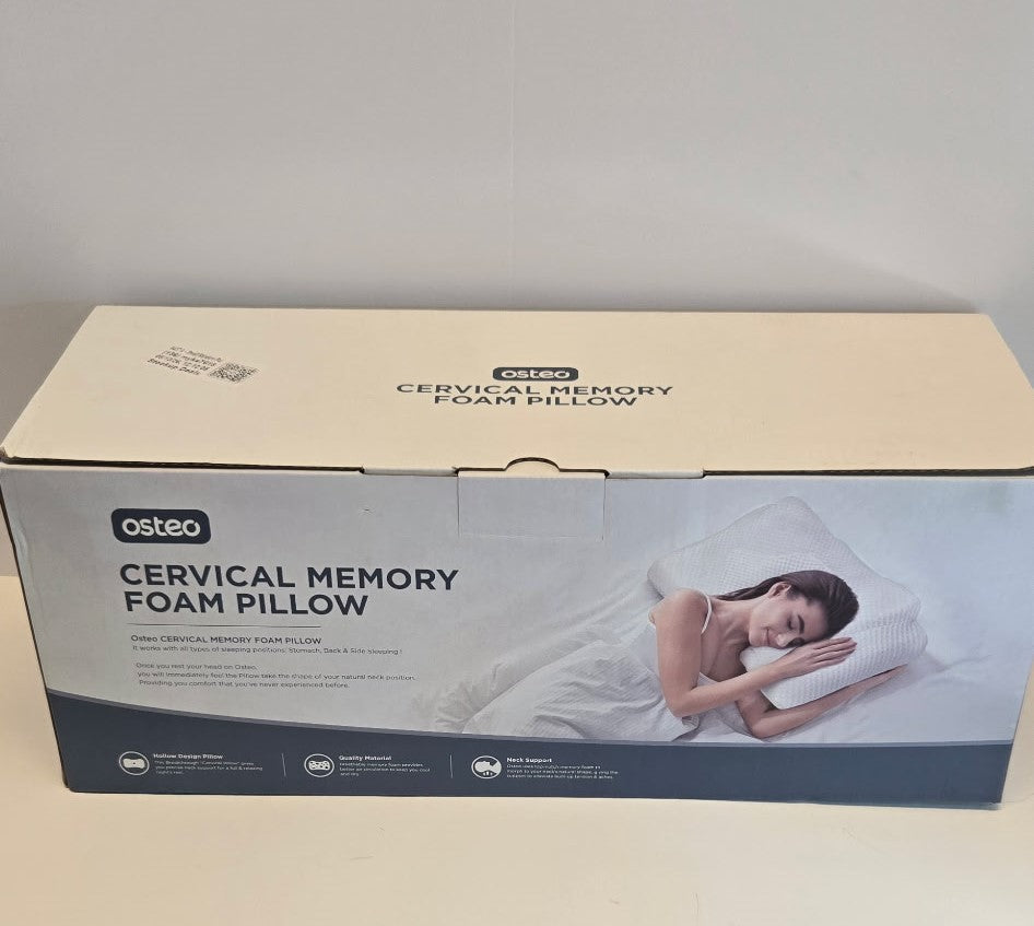 Osteo Cervical Memory Foam Pillow – Orthopedic Neck Support Pillow