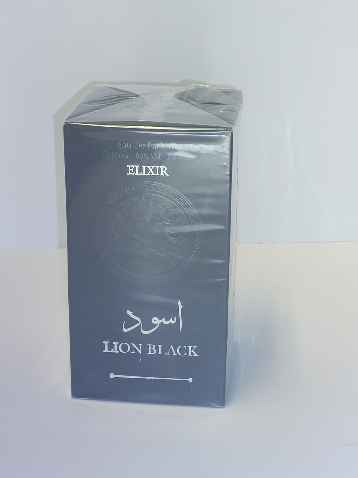 Lion Black Elixir Men’s Eau de Parfum – 3.4 oz  Short Description: