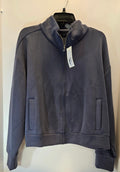 A New Day Women’s Full-Zip Sweatshirt Jacket – Blue, Size 1X
