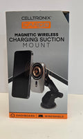 Celltronix Cargo Magnetic Wireless Charging Suction Phone Mount – Dashboard & Windshield